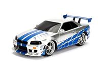 JADA TOYS 253206007 Fast&Furious RC Nissan Skyline GTR 1:16 RC modelauto voor beginners Elektro Straatmodel - thumbnail