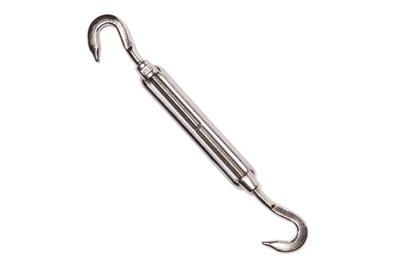 Platinum | M10 Spanmoer 2x haak | RVS