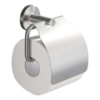 Wiesbaden 304-toiletrolhouder + klep RVS - thumbnail