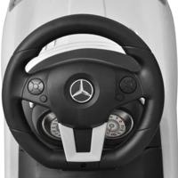 Loopauto Mercedes Benz wit - thumbnail