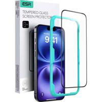 ESR Tempered-Glass 1D73300201 Screenprotector (glas) Apple iPhone 16, IPhone 15 1 stuk(s) Anti-vingerafdruk, Krasvast - thumbnail