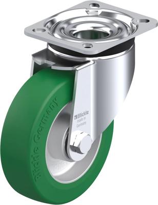 Blickle LK-ALST 125K-1 Zwenkwiel Wieldiameter: 125 mm Draagvermogen (max.): 350 kg 1 stuk(s)