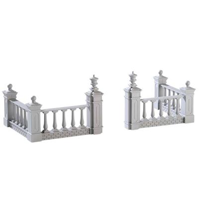 Kerstfiguur Plaza fence set of 4 LEMAX - Lemax