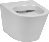 Wandcloset Wiesbaden Vesta | 52 cm | Rimless | Excl.Toiletzitting | Keramiek | Wit glans - thumbnail