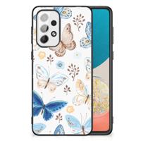 Dierenprint Telefoonhoesje voor Samsung Galaxy A73 Vlinder - thumbnail