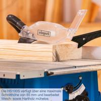 Scheppach Tafelcirkelzaag 10 HS100S (incl 2 zaagbladen) 5901310905 - thumbnail