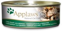 APPLAWS Tuna Fillet with Seaweed in Broth - nat kattenvoer - 70g - thumbnail