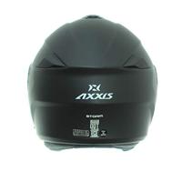 Axxis Helm storm solid mat zwart xl - thumbnail