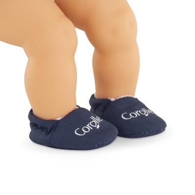 Corolle marineblauw slippers voor babypop 30cm