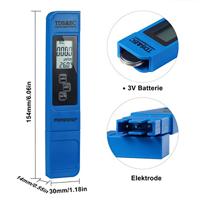 Digitaal watermeetapparaat met LCD-display 3in1 - TDS- EC- en temperatuurmeter - thumbnail