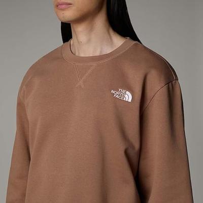 The North Face Essential Relaxed Crew Trui Heren Latte M The North Face Essential Relaxed Crew Trui Heren Latte M