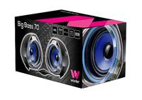 Speakers Woxter Big Bass 70 Blauw 15 W - thumbnail