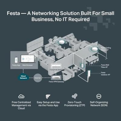 TP-Link Festa FS318GP L2/L2+ Gigabit Ethernet (10/100/1000) Power over Ethernet (PoE) TP-Link Festa FS318GP L2/L2+ Gigabit Ethernet (10/100/1000) Power over Ethernet (PoE)