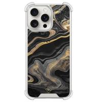 iPhone 15 Pro Max shockproof hoesje - Marbling - thumbnail