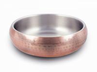 Hondenvoerbak Diner Steel, rood, Maat: M - thumbnail