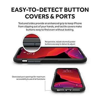 Survivor Endurance - Achterzijde behuizing voor mobiele telefoon - grijs, zwart, rook - voor Apple iPhone 11 Pro Max Survivor Endurance - Achterzijde behuizing voor mobiele telefoon - grijs, zwart, rook - voor Apple iPhone 11 Pro Max