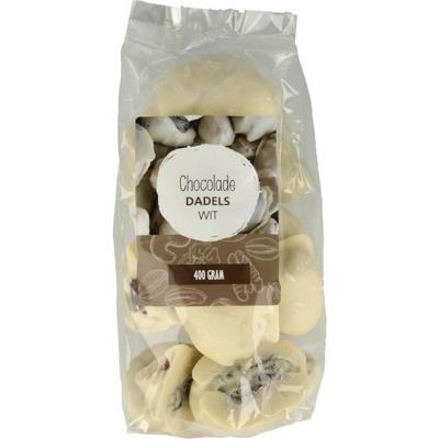 MijnNatuurwinkel Chocolade dadels wit 400 Gram