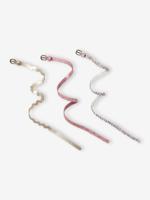 Set van 3 fijne, sierlijke riemen voor meisjes rozen - thumbnail