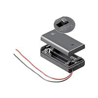 Goobay 12443 Batterijbox Aantal cellen: 2 AA (penlite) Kabel (l x b x h) 68.4 x 35.4 x 18.6 mm - thumbnail