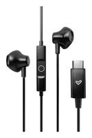 Energy Sistem EasyPods Type C hoofdtelefoon met kabel (type C, microfoon, voice assistant, afspeelcontroller, comfi-fit) - thumbnail
