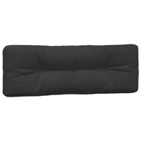 Palletkussens 3 st stof zwart - thumbnail