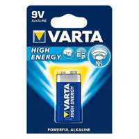 Batterij Alkaline 9 Volt Varta - thumbnail