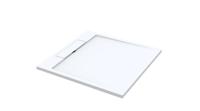Best Design Douchebak Decent 100x100x3.5 cm Solid Surface Mat Wit - thumbnail