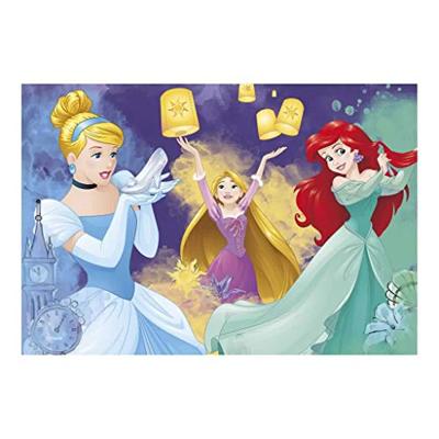DinoToys Dino puzzel - disney prinsessen - 2 x 77 stukjes
