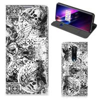 Mobiel BookCase OnePlus 8 Skulls Angel - thumbnail