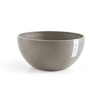 Ecopots Brussels kunststof bloempot Taupe - Ø 28 cm - thumbnail