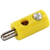 econ connect HOS25GE Miniatuur-banaanstekker Stekker Stift-Ø: 2.60 mm 1 stuk(s) Bulk - thumbnail