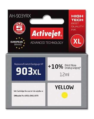 Activejet AH-903YRX inkt (vervanging HP 903XL T6M11AE; Premium; 12 ml; geel)