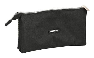 Schoolpennenzak Safta Stone Zwart 22 x 12 x 3 cm