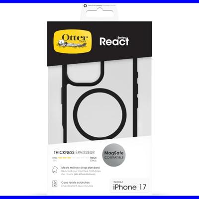 Otterbox Case Apple iPhone 17 Transparant, Zwart