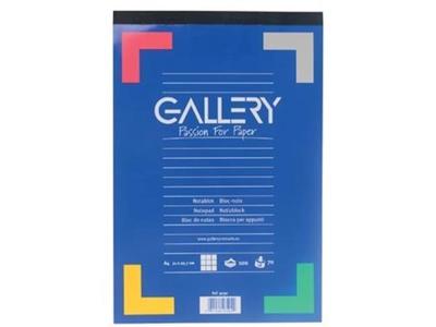 Gallery schrijfblok, ft A4, geruit 5 mm, blok van 100 vel