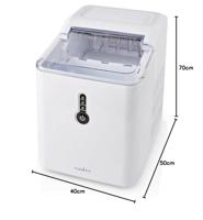 Nedis KAIC100FWT IJsblokjesmachine 1.6L - thumbnail