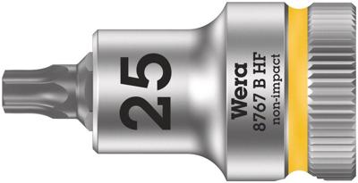 Wera 8767 B HF TORX® Zyklop Bitdop met 3/8"-aandrijving, met vasthoudfunctie, TX 25 x 35 mm - 1 stuk(s) - 05003062001 Wera 8767 B HF TORX® Zyklop Bitdop met 3/8"-aandrijving, met vasthoudfunctie, TX 25 x 35 mm - 1 stuk(s) - 05003062001