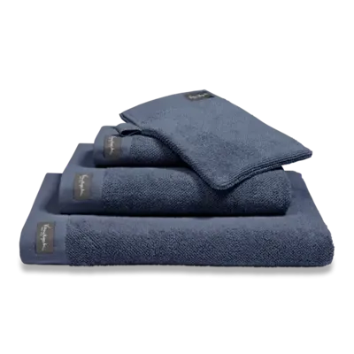 Vandyck Vandyck Home Uni Blue Ink Handdoek 60x110