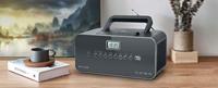 Muse M-28 DG Draagbare cd-radio, PLL FM-radio, MW-tuner, zendergeheugen, USB, MP3-weergave, werkt op netstroom of batterij, donkergrijs - thumbnail