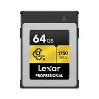 Lexar 64GB Professional CFexpress Type-B Memory Card - thumbnail