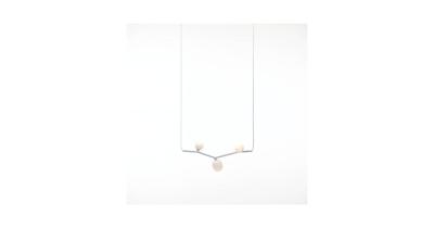 Brokis Ivy Horizontal 3 Hanglamp - Wit - Wit Brokis Ivy Horizontal 3 Hanglamp - Wit - Wit