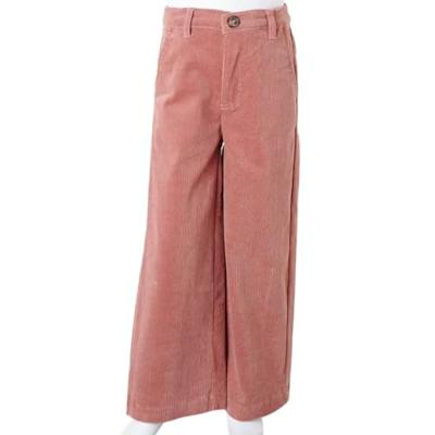 Kinderbroek 140 ribfluweel oudroze - thumbnail