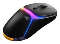 Glorious Gaming - draadloze gamingmuis Model O3 - Uitwisselbaar InfinitePlay-batterijsysteem, 8k polling, 130M click optische schakelaars, licht gewicht van 66 g, 30K DPI optische sensor, RGB - Zwart - thumbnail