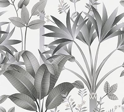 Architects Paper AP Arcade - Grijs - Planten Behang - 391725
