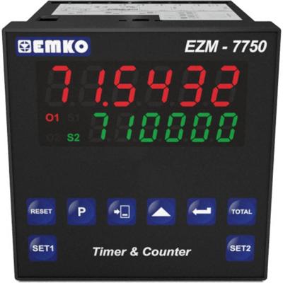 Emko EZM-7750.2.00.2.0/00.00/0.0.0.0 Voorkeuzeteller Emko Voorkeuzeteller Emko EZM-7750.2.00.2.0/00.00/0.0.0.0 Voorkeuzeteller Emko Voorkeuzeteller