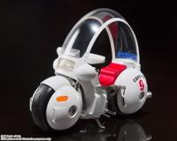 Dragon Ball S.H. Figuarts Vehicle with Figure Bulma's Motorcycle Hoipoi Capsule No. 9 17 cm - thumbnail