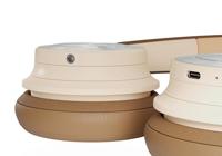 DALI IO-8 over-the-ear draadloze/bekabelde hifi-hoofdtelefoon met ANC, Bluetooth AptX en gepatenteerde SMC-drivertechnologie, 35 uur batterijduur (karamelwit) - thumbnail