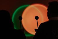 Zonsondergang lamp - Zwart - thumbnail