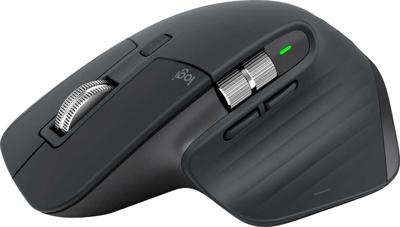 Logitech - MX Master 3 Advanced Wireless Mouse Black Logitech - MX Master 3 Advanced Wireless Mouse Black