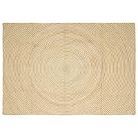 Vloerkleed Natuurlijk en Wit 200 x 290 cm Jute - thumbnail